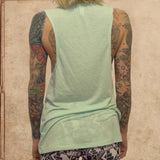 To the Lighthouse Virginia Woolf - women's relaxed fit tank - mint green