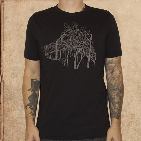 Red Riding Hood - unisex - discharge inks - poly cotton