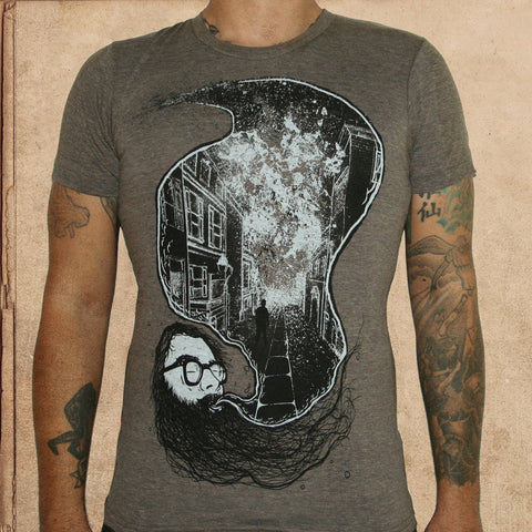 Ginsberg - Howl - poly cotton - discharge inks - unisex