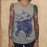 Wizard of Oz - women's relaxed fit tank - heather grey